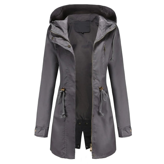 Parka Larga con Capucha Integrada para Mujer | Ideal para la Temporada Fría