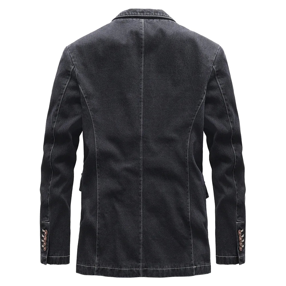 Blazer Con Corte Relajado Para Hombre | Ideal Para Uso Diario Y Ocasiones Semi-Formales