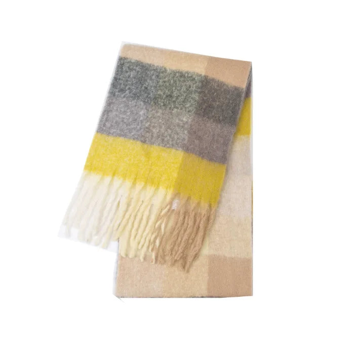 Bufanda Con Diseño Multicolor Para Adultos | Ideal Para Invierno
