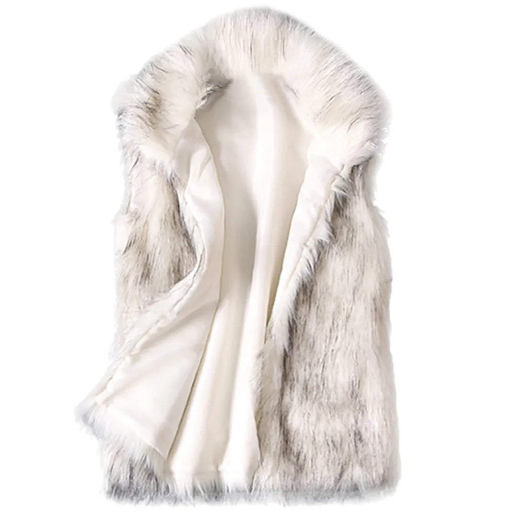 Chaleco Sin Mangas con Cuello Alto para Mujer | Ideal para La Temporada Fría