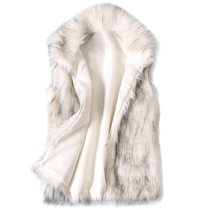 Chaleco Sin Mangas con Cuello Alto para Mujer | Ideal para La Temporada Fría