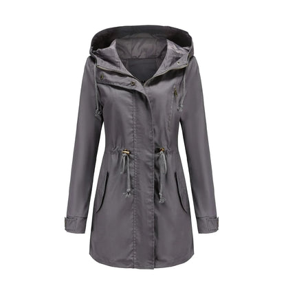 Parka Larga con Capucha Integrada para Mujer | Ideal para la Temporada Fría