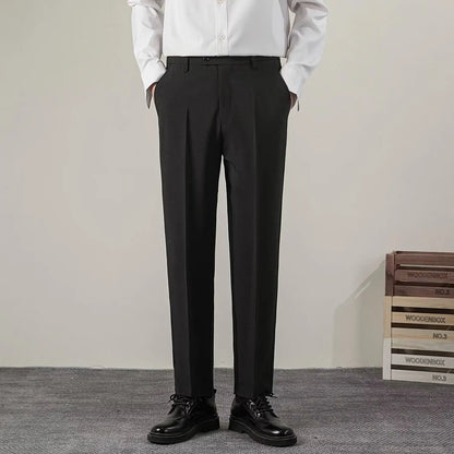 Pantalon Casual à Coupe Slim pour Homme | IdPantalones de Corte Slim para Hombre | Ideales para Uso Diario y Semi-Formaléal pour le Quotidien et le Bureau