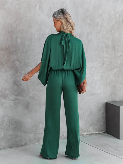 Mono Sin Mangas Con Piernas Anchas Para Mujer | Ideal Para Eventos Formales Y Semi Formales