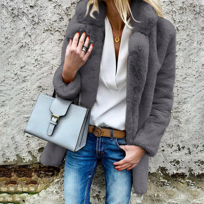 Abrigo De Invierno con Cierre De Cremallera para Mujer | Ideal para Uso Diario