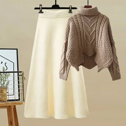 Conjunto de Dos Piezas con Col Alto para Mujer | Ideal para Uso Diario o Formal