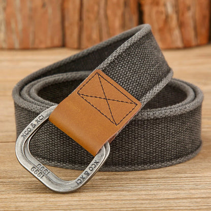 Cinturón Ajustable con Hebilla de Ardillón para Hombres | Ideal para Uso Diario y Casual
