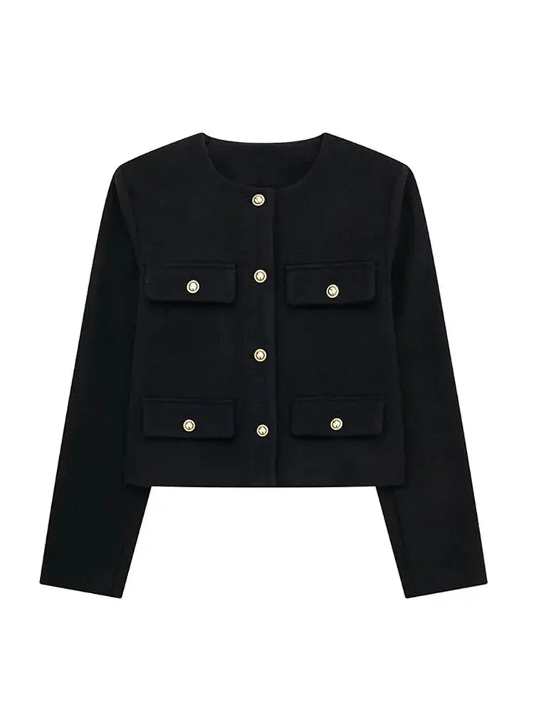 Blazer con Corte Recto y Cierre de Botones para Personas Adultas | Ideal para Uso Profesional y Diario