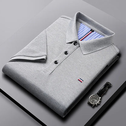 Polo Classique À Manches Courtes Avec Col Boutonné Pour Homme | Idéal Pour Un Usage Quotidien