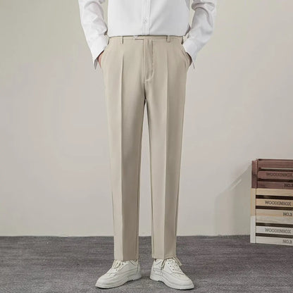 Pantalon Casual à Coupe Slim pour Homme | IdPantalones de Corte Slim para Hombre | Ideales para Uso Diario y Semi-Formaléal pour le Quotidien et le Bureau