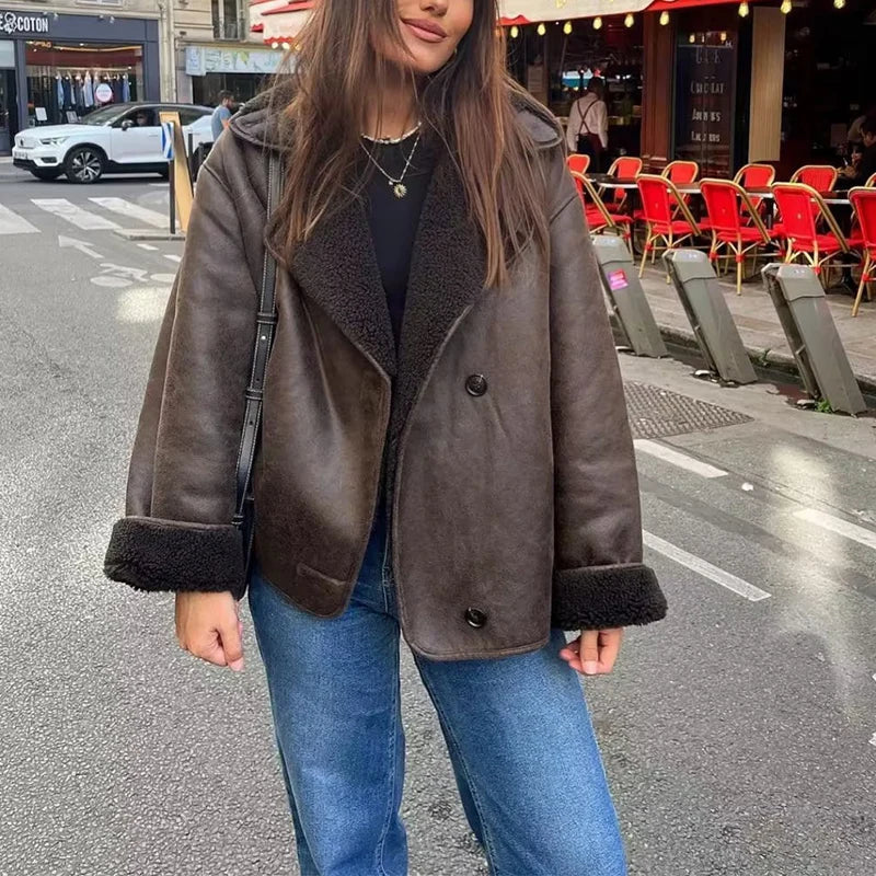 Chaqueta De Uso Exterior Con Diseño Estructurado Para Mujer | Ideal Para Otoño E Invierno