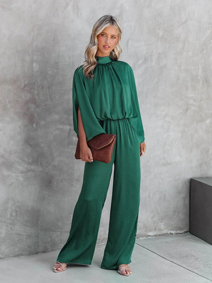 Mono Sin Mangas Con Piernas Anchas Para Mujer | Ideal Para Eventos Formales Y Semi Formales