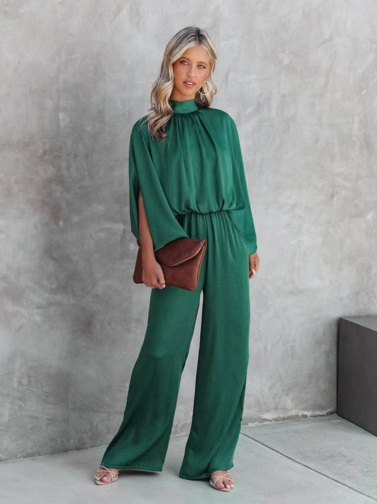 Mono Sin Mangas Con Piernas Anchas Para Mujer | Ideal Para Eventos Formales Y Semi Formales
