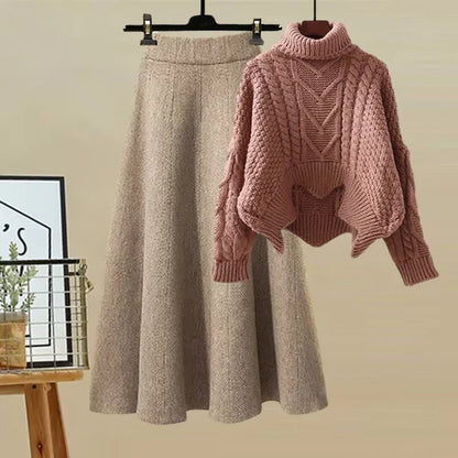 Conjunto de Dos Piezas con Col Alto para Mujer | Ideal para Uso Diario o Formal