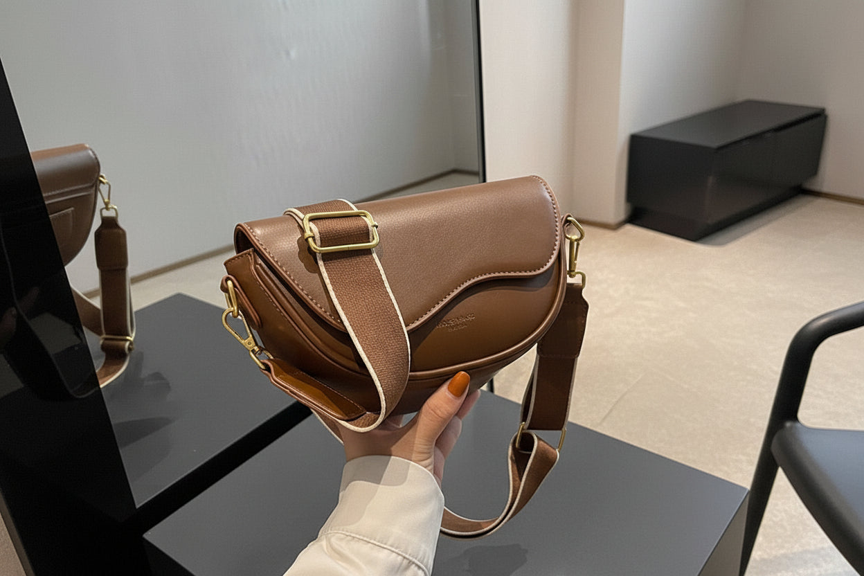 Bolso Bandolera con Estructura Compacta para Mujer | Ideal para Uso Diario y Salidas
