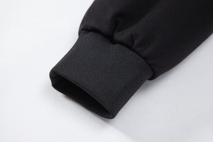Chaqueta Con Cremallera De Largo Completo Y Capucha Desmontable Para Hombre | Ideal Para Uso Diario