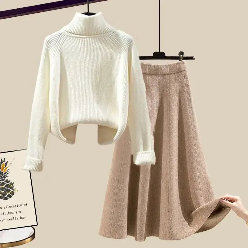Conjunto de Dos Piezas con Col Alto para Mujer | Ideal para Uso Diario o Formal