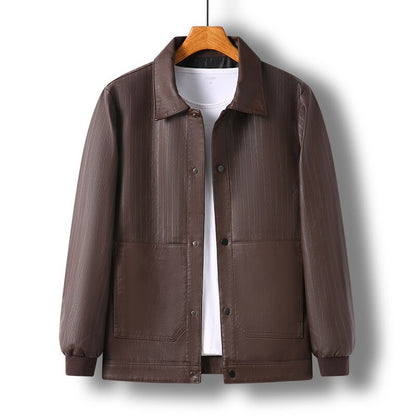 Chaqueta Ajustada Con Cremallera Y Bolsillos Integrados Para Hombre | Ideal Para Uso Diario Y Ocasiones Variadas