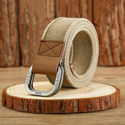 Cinturón Ajustable con Hebilla de Ardillón para Hombres | Ideal para Uso Diario y Casual