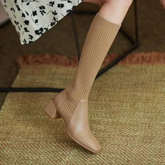 Botas Altas De Diseño Clásico Para Mujer | Ideal Para Uso Diario