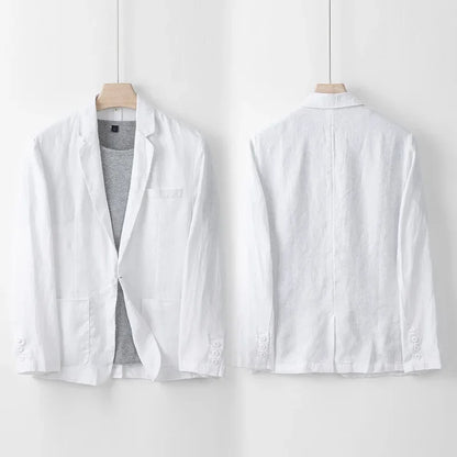 Blazer Con Corte Ligero Para Hombre | Ideal Para Temporadas Cálidas Y Uso Semi-Profesional