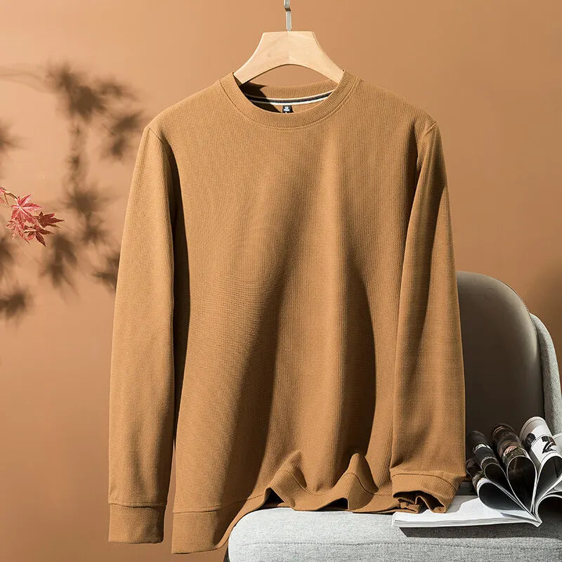 Jersey de Corte Relajado con Cuello y Mangas con Vuelta para Hombre | Ideal para Uso Diario