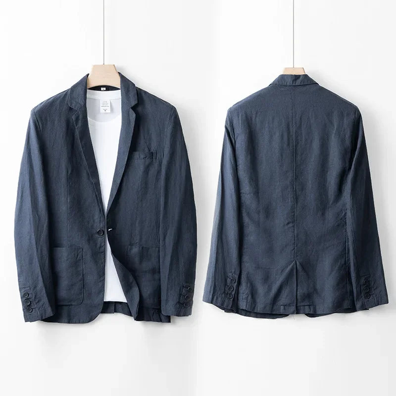 Blazer Con Corte Ligero Para Hombre | Ideal Para Temporadas Cálidas Y Uso Semi-Profesional