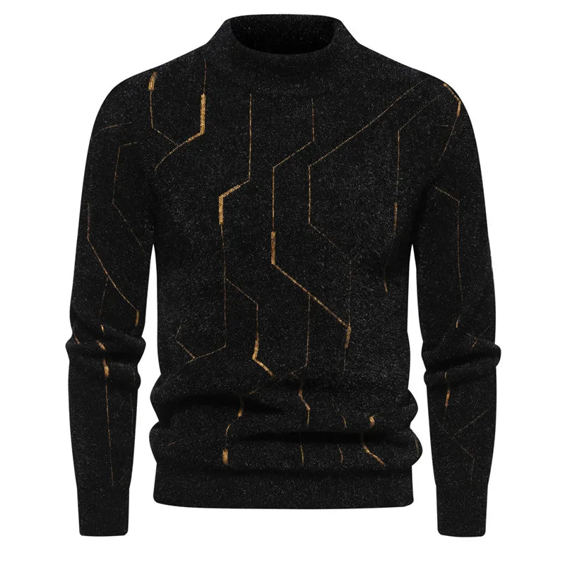 Jersey Con Estructura De Punto Y Cuello Redondo Para Hombre | Ideal Para Uso Diario