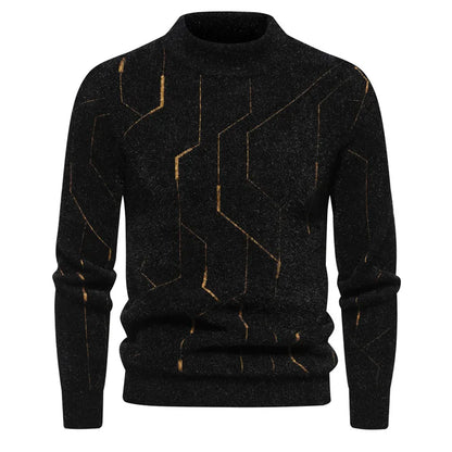 Jersey Con Estructura De Punto Y Cuello Redondo Para Hombre | Ideal Para Uso Diario