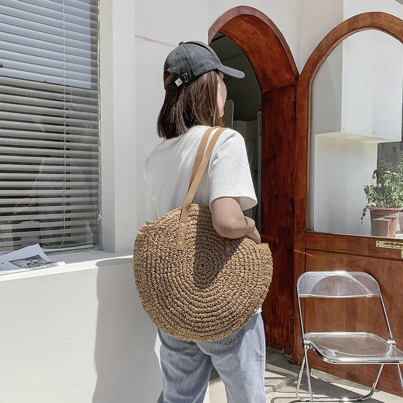 Bolso Redondo Con Bandolera Ajustable Para Mujer | Ideal Para Uso Diario O Actividades De Ocio