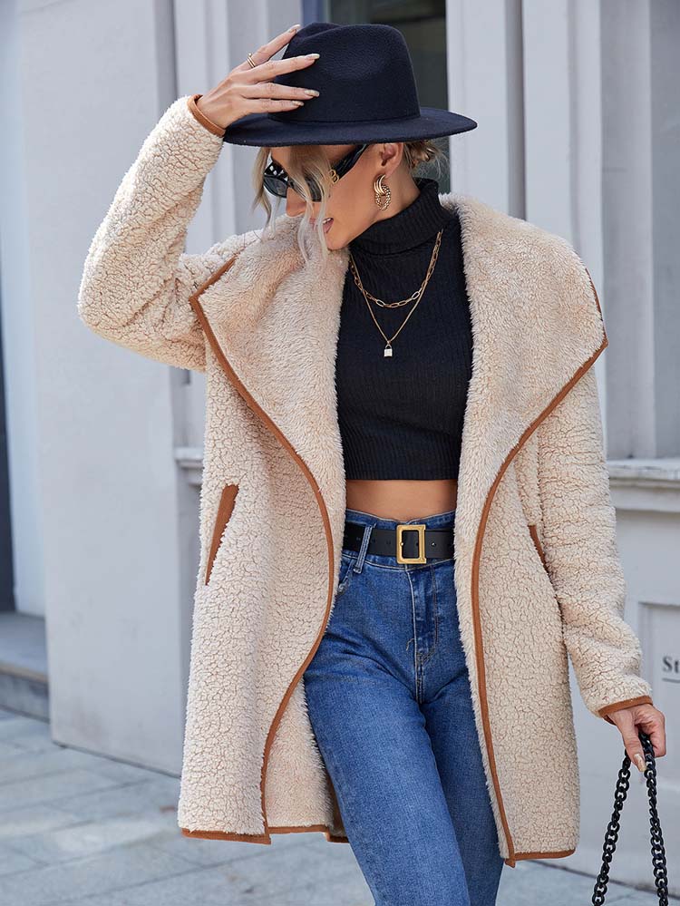 Abrigo Largo con Diseño Funcional para Mujer | Ideal para La Temporada De Invierno