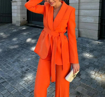 Conjunto de Dos Piezas con Top y Pantalón Coordinados para Mujer | Ideal para Todo el Año