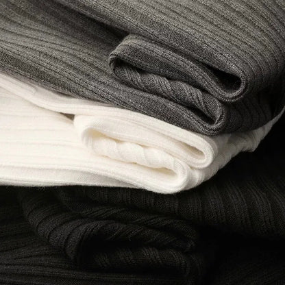 Jersey de Punto para Hombre con Rayas y Cuello Polo | Ideal para Uso Diario
