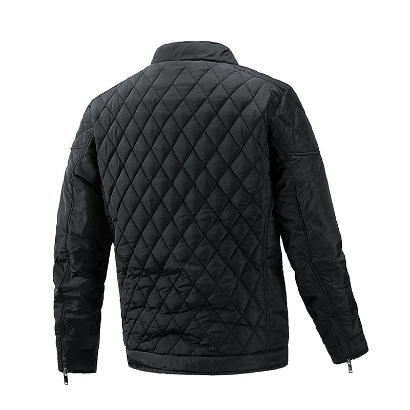 Chaqueta Con Cuello Alto Y Cierre De Cremallera Para Hombre | Ideal Para Uso Diario
