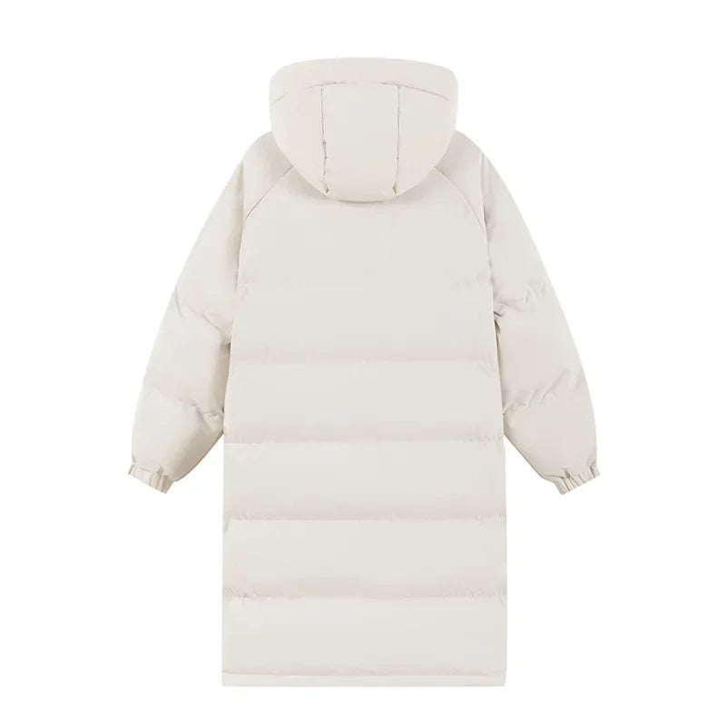 Chaqueta De Esquí Larga Con Capucha Para Adultos | Ideal Para Otoño E Invierno