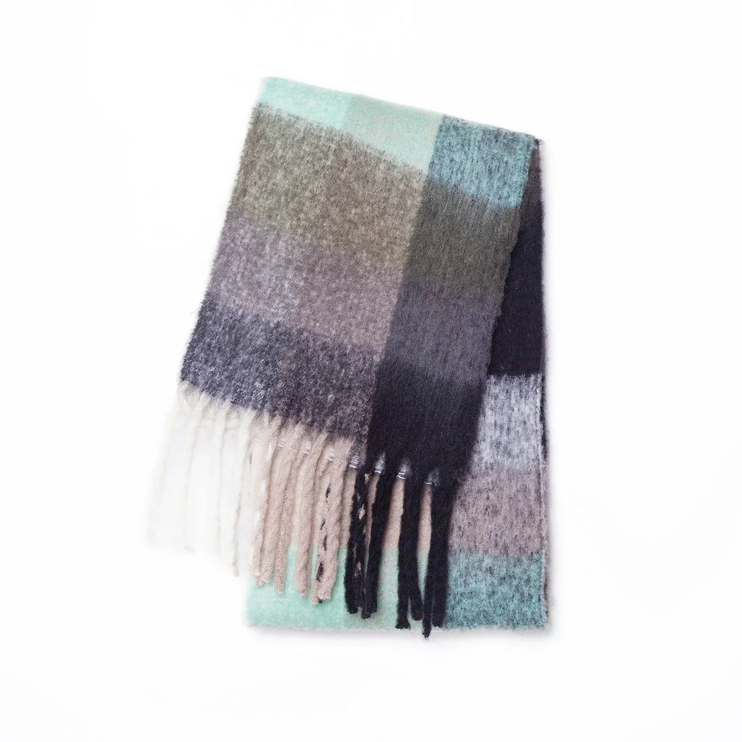 Bufanda Con Diseño Multicolor Para Adultos | Ideal Para Invierno