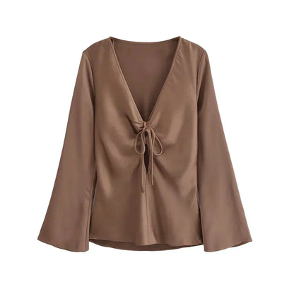 Blusa Con Corte Adaptado Para Mujer | Ideal Para Uso Diario Y Profesional