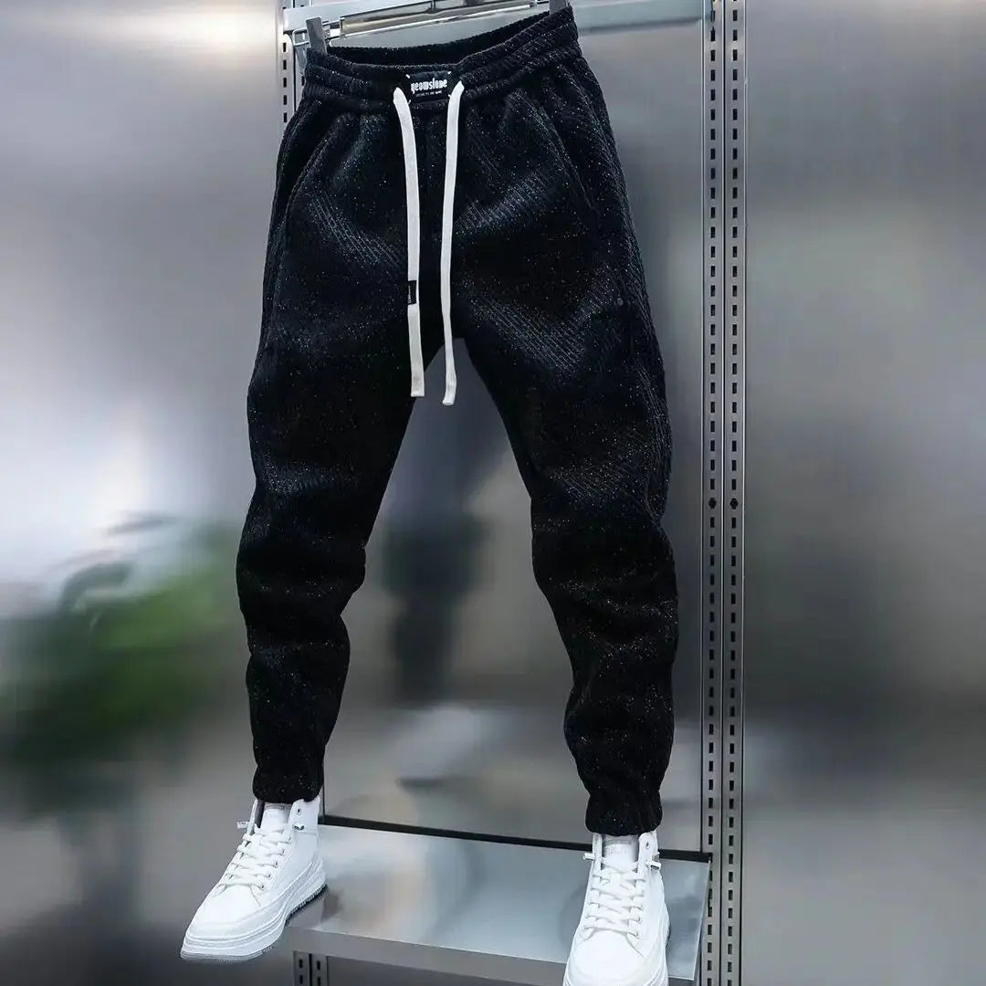 Pantalón Jogger Con Cintura Elástica Y Corte Tobillero Para Hombre | Ideal Para Uso Diario