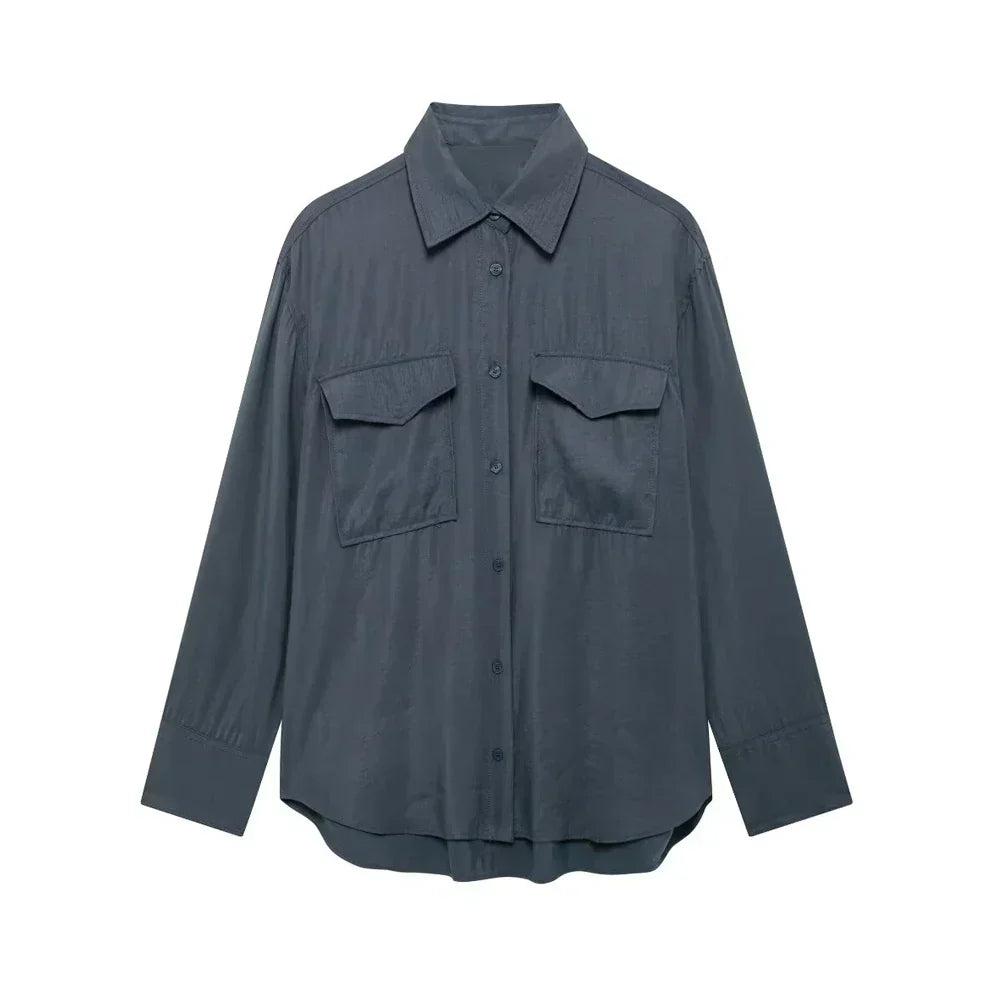 Blusa Con Corte Ajustado Para Mujer | Ideal Para Uso Diario Y Profesional