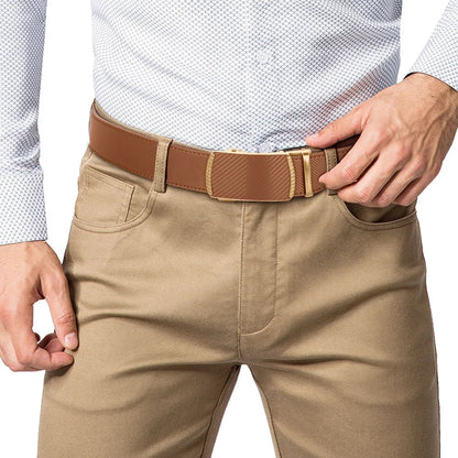 Cinturón con Hebilla Automática para Hombres | Ideal para Uso Diario y Formal
