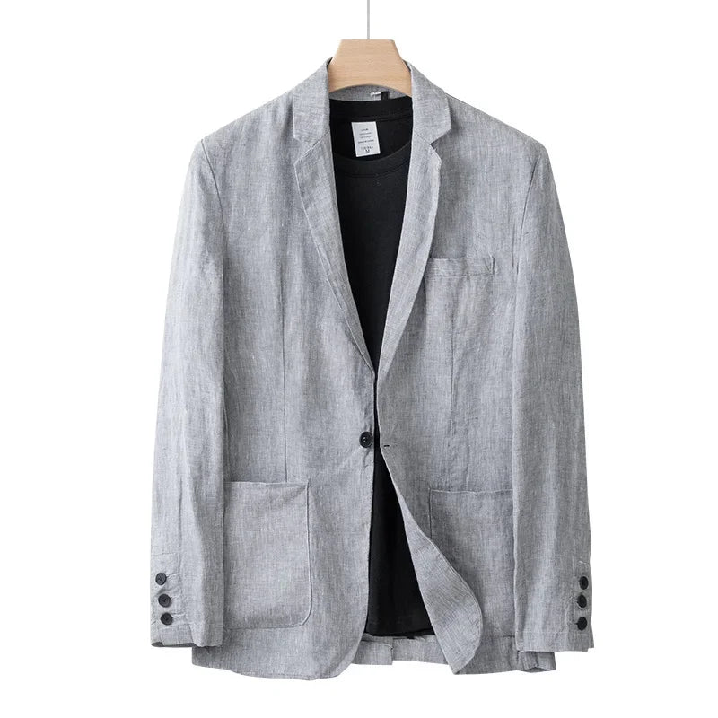 Blazer Con Corte Ligero Para Hombre | Ideal Para Temporadas Cálidas Y Uso Semi-Profesional