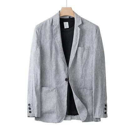 Blazer Con Corte Ligero Para Hombre | Ideal Para Temporadas Cálidas Y Uso Semi-Profesional