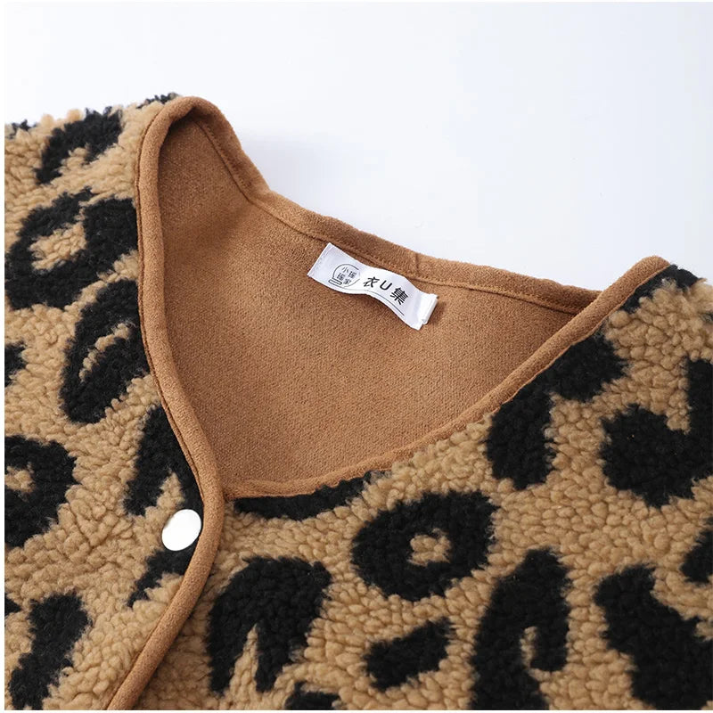 Abrigo De Invierno Con Estampado Animal Para Mujer | Ideal Para Temporada Fría