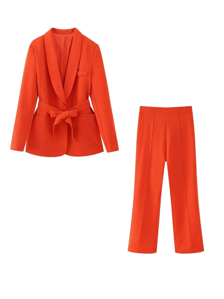 Conjunto de Dos Piezas con Top y Pantalón Coordinados para Mujer | Ideal para Todo el Año