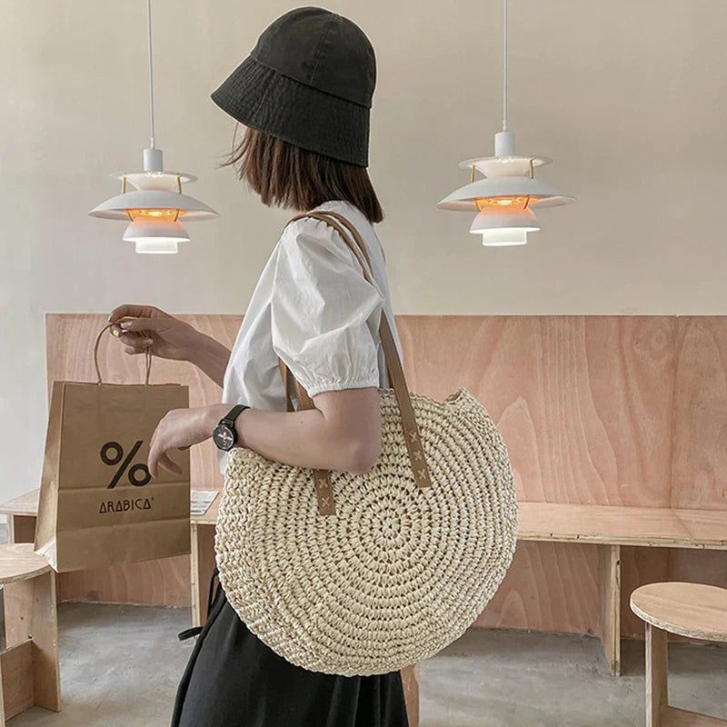 Bolso Redondo Con Bandolera Ajustable Para Mujer | Ideal Para Uso Diario O Actividades De Ocio