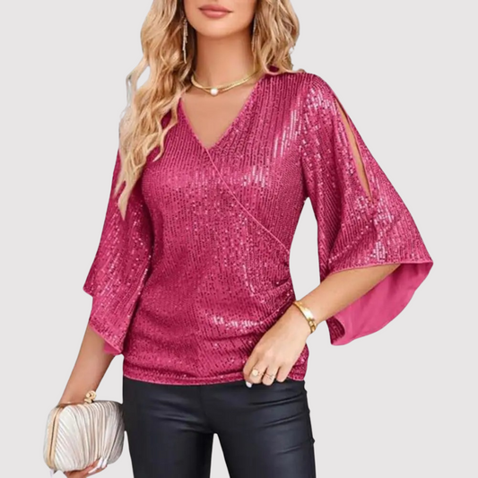 Top De Corte Holgado Y Manga Larga Para Mujer | Ideal Para Uso Diario