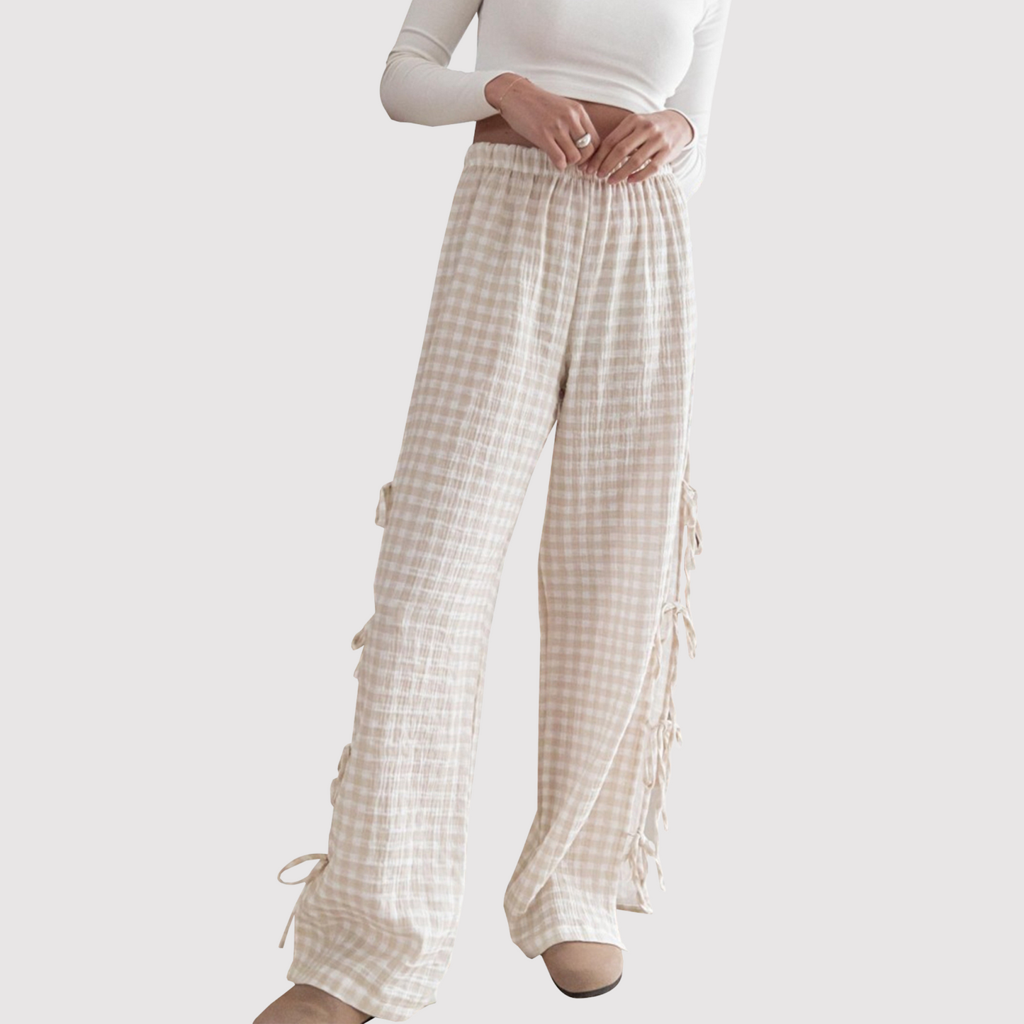 Pantalón Con Corte Amplio Para Mujer | Ideal Para Uso Diario