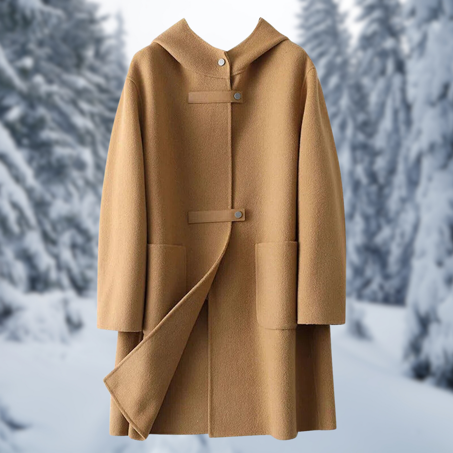 Chaqueta Con Capucha Y Diseño Funcional Para Mujer | Ideal Para Uso Diario