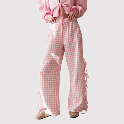 Pantalón Con Corte Amplio Para Mujer | Ideal Para Uso Diario