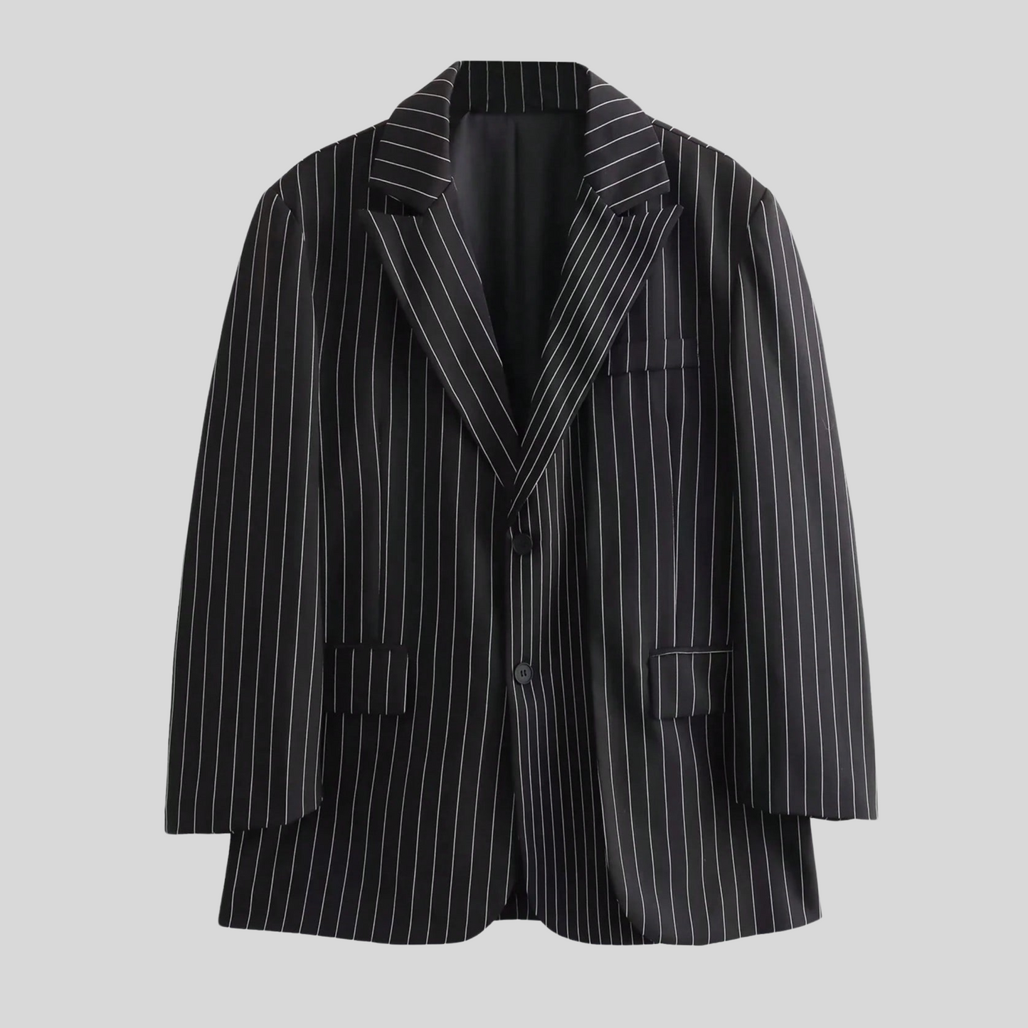 Blazer Estructurado Para Mujer con Mangas Largas y Cierre Frontal | Ideal Para Uso Diario y Ocasiones Formales
